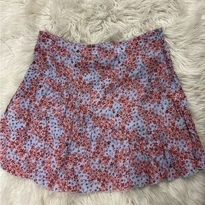 H&M Floral Print Skirt Size 12